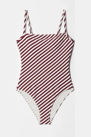 H&M Costume da bagno con scollo dritto