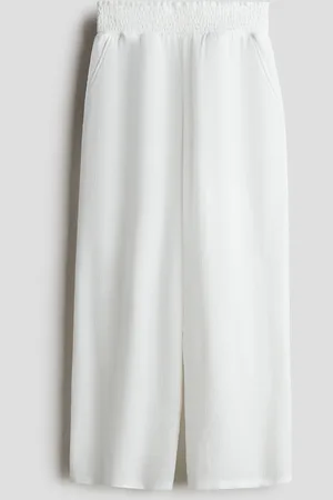 H&M Pantaloni goffrati con smock