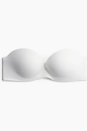 H&M Reggiseno a balconcino super push-up in microfibra