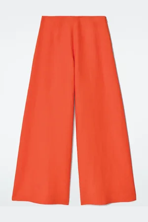 H&M PANTALONI A GAMBA LARGA IN LINO