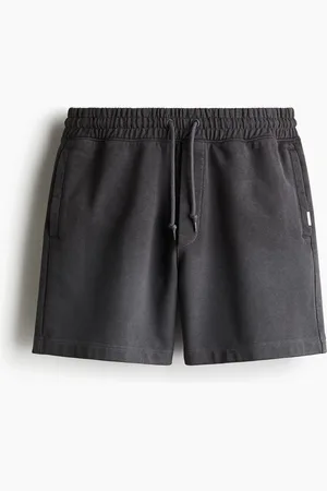 H&M Shorts in tessuto felpato di cotone Relaxed Fit