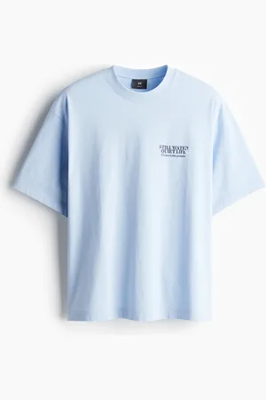 H&M T-shirt con stampa Loose Fit