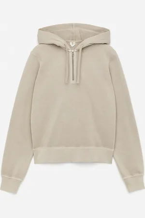 H&M Half-Zip Cotton Hoodie