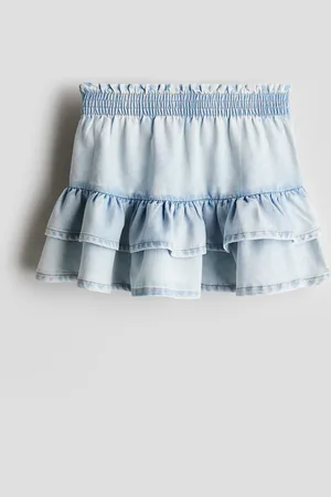 H&M Gonna in denim a balze