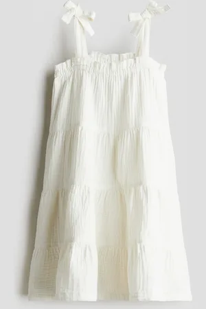 H&M Abito in mussola di cotone