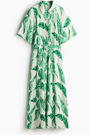 H&M Chemisier con cintura da annodare