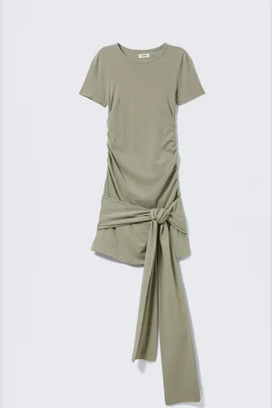 H&M Mini abito drappeggiato allacciato sul davanti