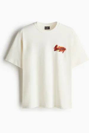 H&M T-shirt con stampa Loose Fit