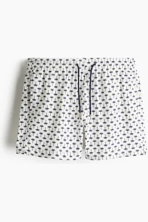 H&M Shorts da bagno in seersucker