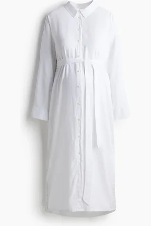 H&M MAMA Chemisier in misto lino