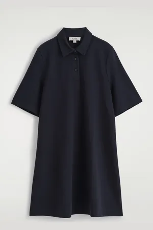 H&M JERSEY POLO MINI DRESS