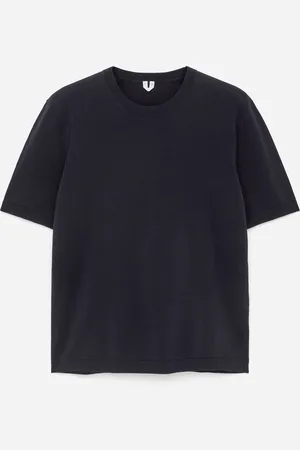 H&M Fine-Knit Cotton T-Shirt