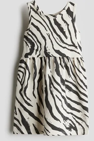 H&M Abito in cotone fantasia