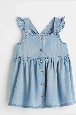H&M Abito in denim di cotone