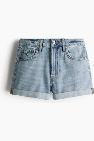 H&M Shorts High Denim