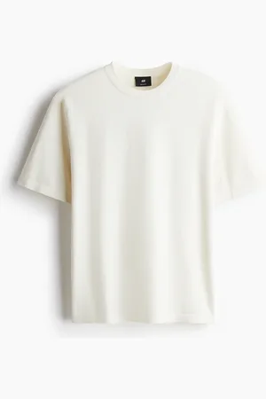H&M T-shirt in maglia a coste Regular Fit