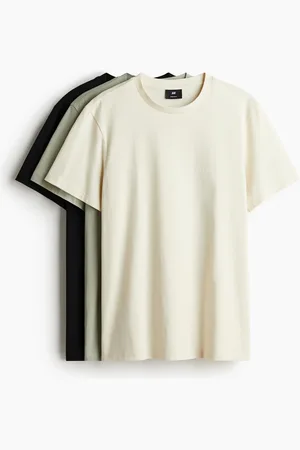 H&M T-shirt Regular Fit 3 pezzi