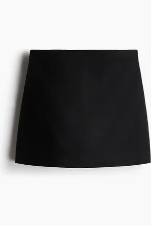 H&M Gonna-shorts mini in misto lino