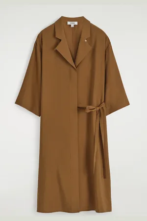 H&M CHEMISIER MIDI CON CINTURA LATERALE