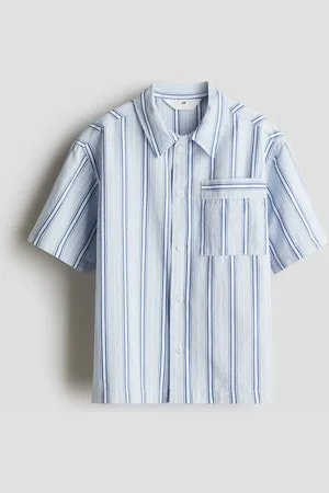 H&M Camicia in popeline di cotone