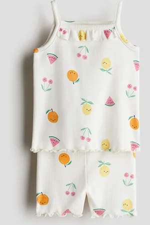 H&M Set in cotone a coste 2 pezzi