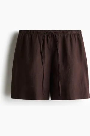 H&M Shorts in lino con coulisse