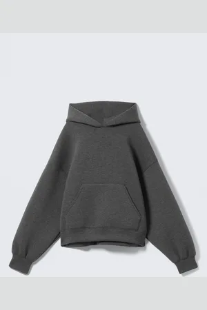 H&M Felpa oversize in scuba con cappuccio