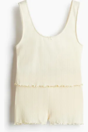H&M Pigiama in cotone traforato