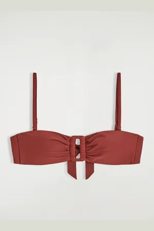 H&M TOP BIKINI A FASCIA CON ARRICCIATURA