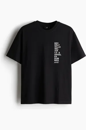 H&M T-shirt con stampa Loose Fit