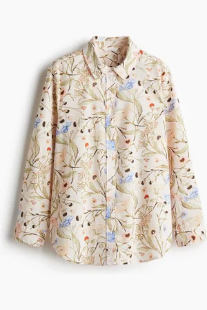 H&M Camicia in misto lino
