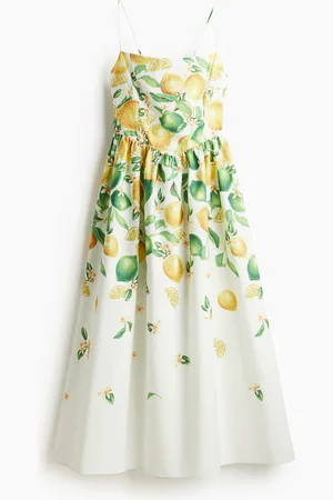 H&M Abito in cotone con stampa