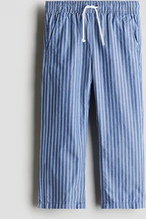 H&M Pantaloni in popeline di cotone