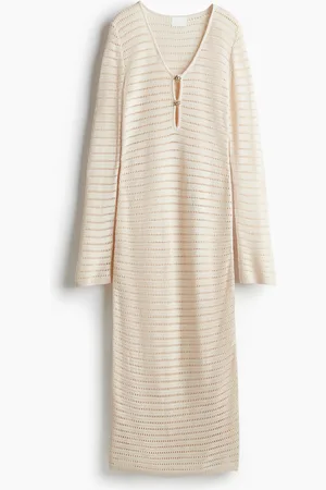 H&M Abito effetto uncinetto