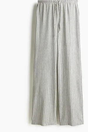 H&M Pantaloni dritti con coulisse