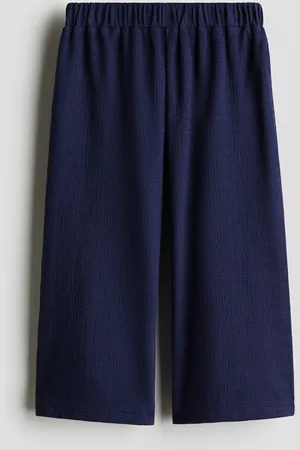 H&M Pantaloni in jersey a gamba ampia