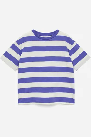 H&M T-shirt in tessuto fiammato