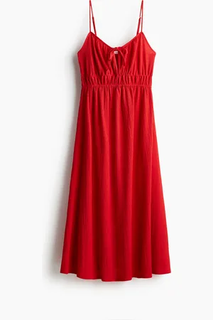 H&M Abito in jersey goffrato