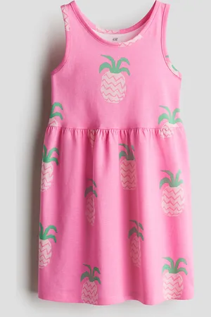 H&M Abito in cotone fantasia