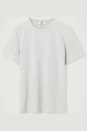 H&M T-SHIRT IN COTONE SPAZZOLATO DAL TAGLIO REGOLARE