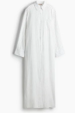 H&M Chemisier in misto lino