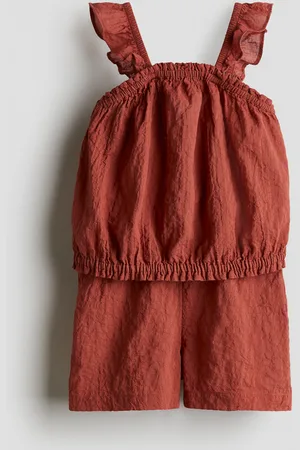 H&M Set in cotone goffrato 2 pezzi