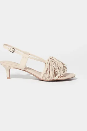 H&M Sandali in pelle con frange