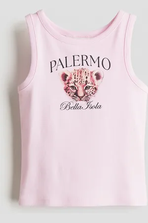 H&M Canotta in cotone con stampa