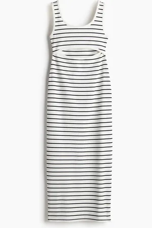 H&M Maxi abito con sezione aperta