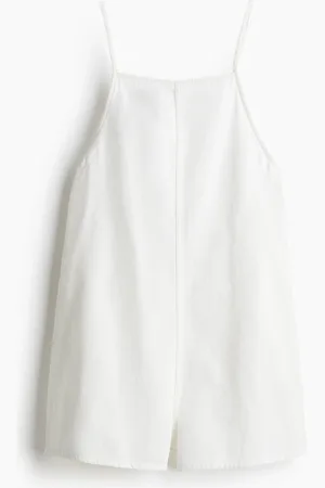 H&M Tuta corta con scollo squadrato