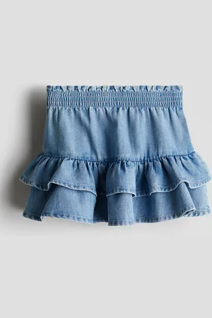 H&M Gonna in denim a balze