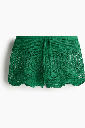 H&M Shorts da mare effetto uncinetto