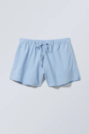 H&M Shorts pull on wide con finitura lavata