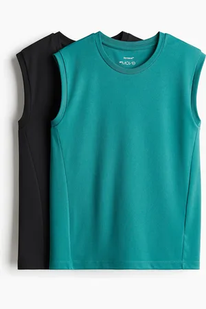 H&M Canotte sportive con DryMove 2 pezzi